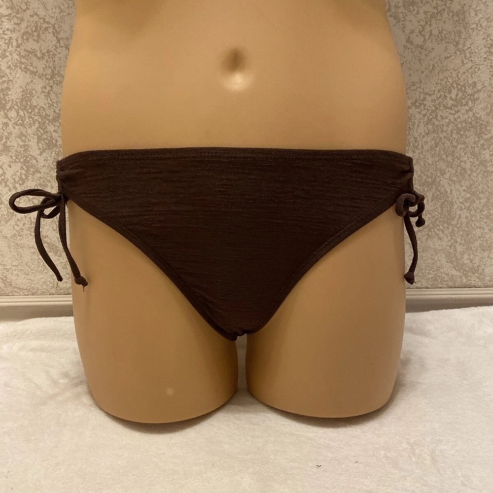 Multicolor Pattern Bikini with Brown Bottom - Picture 7 of 16